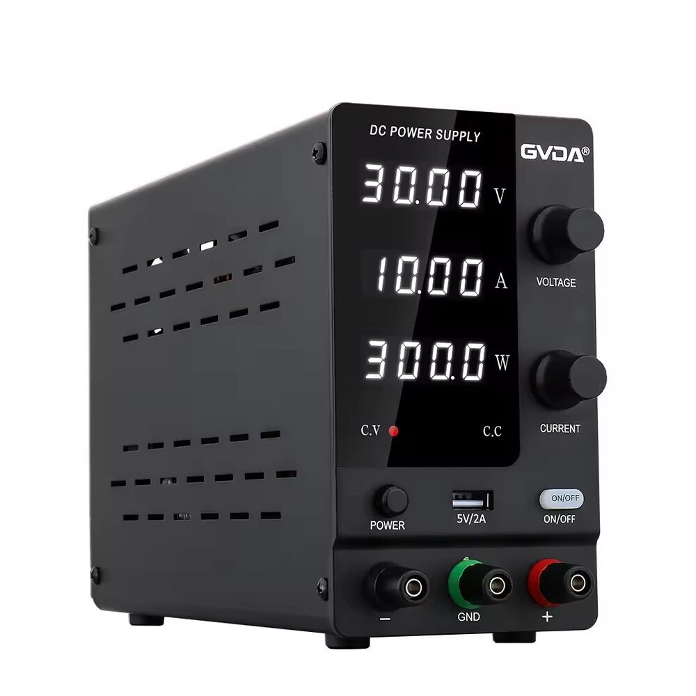 Laboratórny sieťový zdroj 300W - 30V, 10A nastaviteľný, CV, CC, USB výstup