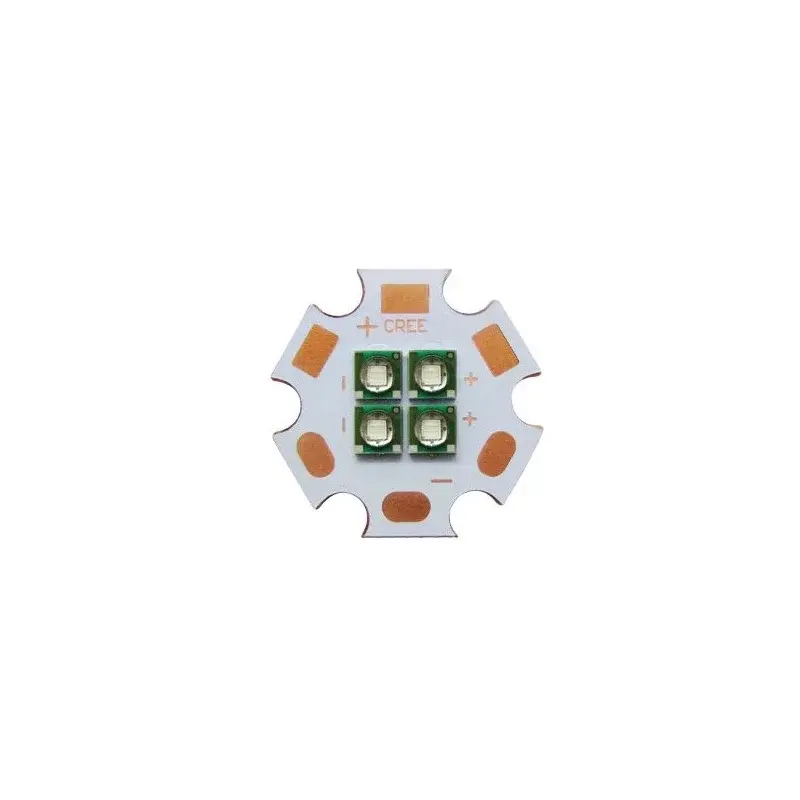 LED Dióda Cree XPE XPE 12W PCB, 12V, Kráľovská modrá 440-450nm