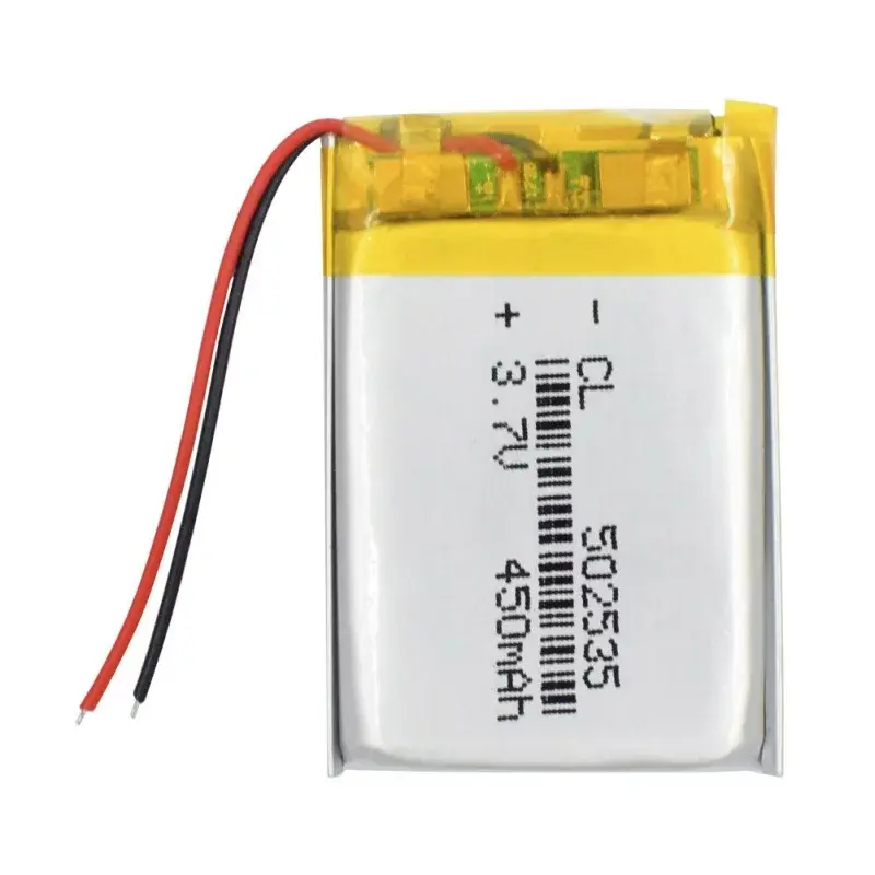 Li-Pol batéria 450mAh, 3.7V, 502535
