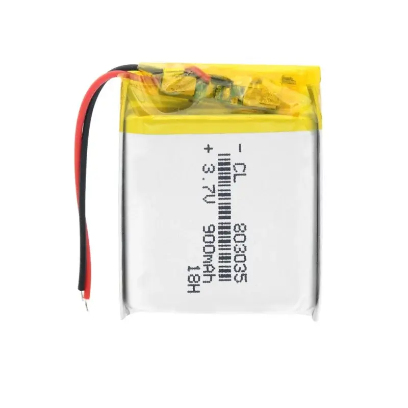 Li-Pol batéria 900mAh, 3.7V, 803035