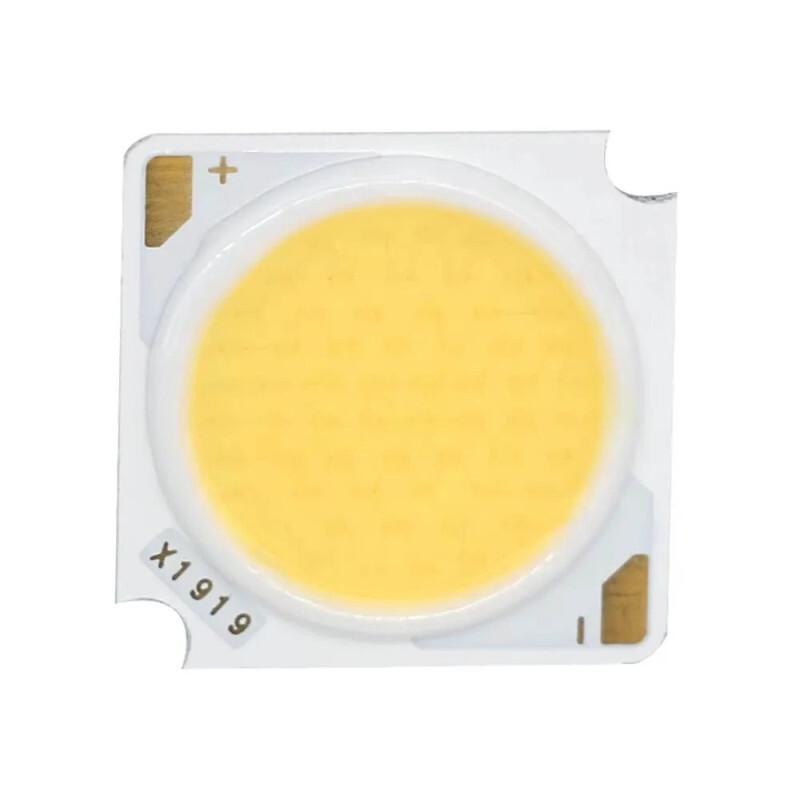COB LED Dióda 10W, 19x19mm, 30-33V, 300mA, Přírodní bílá (4000K)