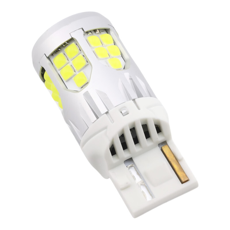 LED žiarovka W21W, 39 SMD 3030 LED, 12V - Biela