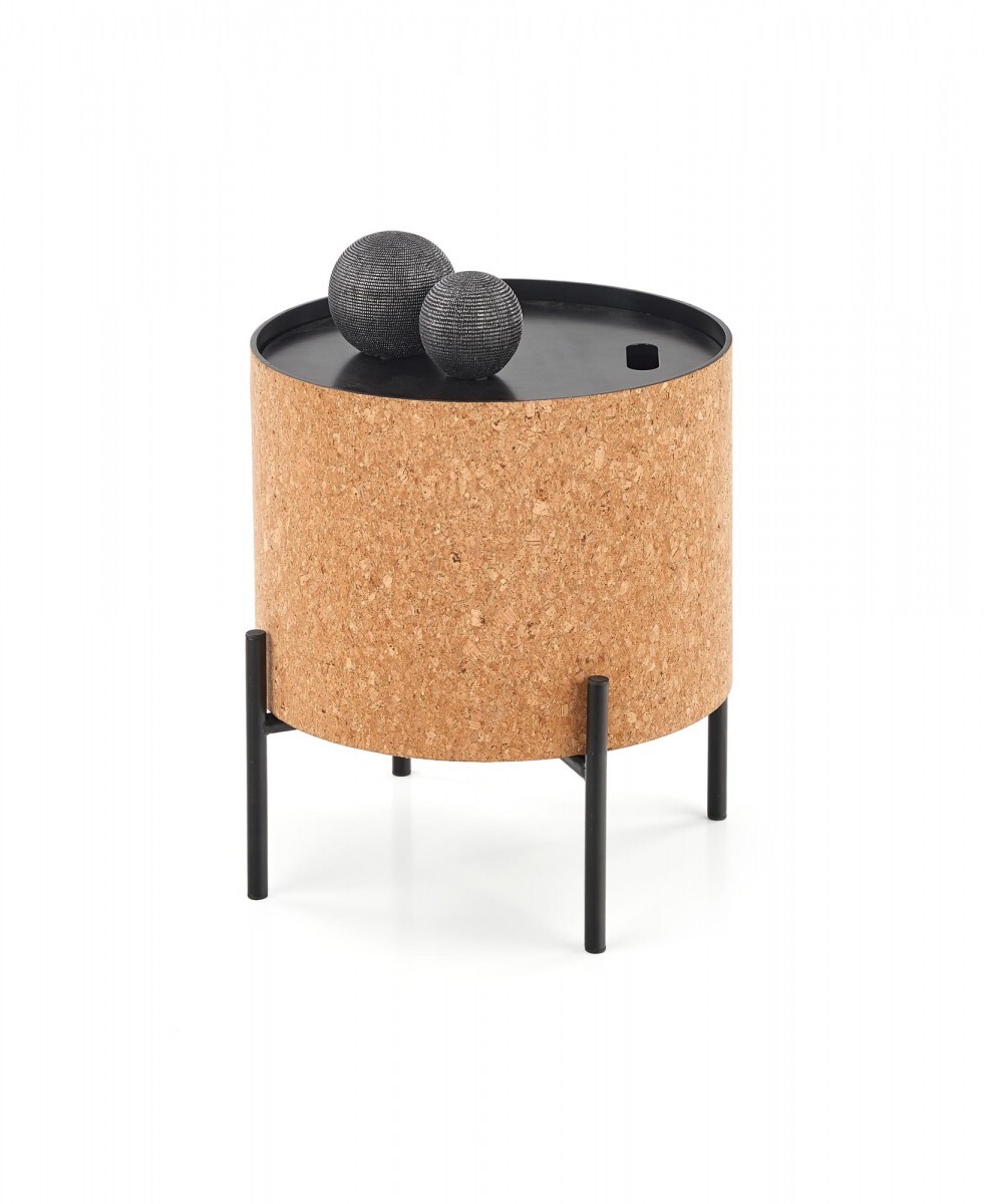 Odkladací stolík Sahon prírodný