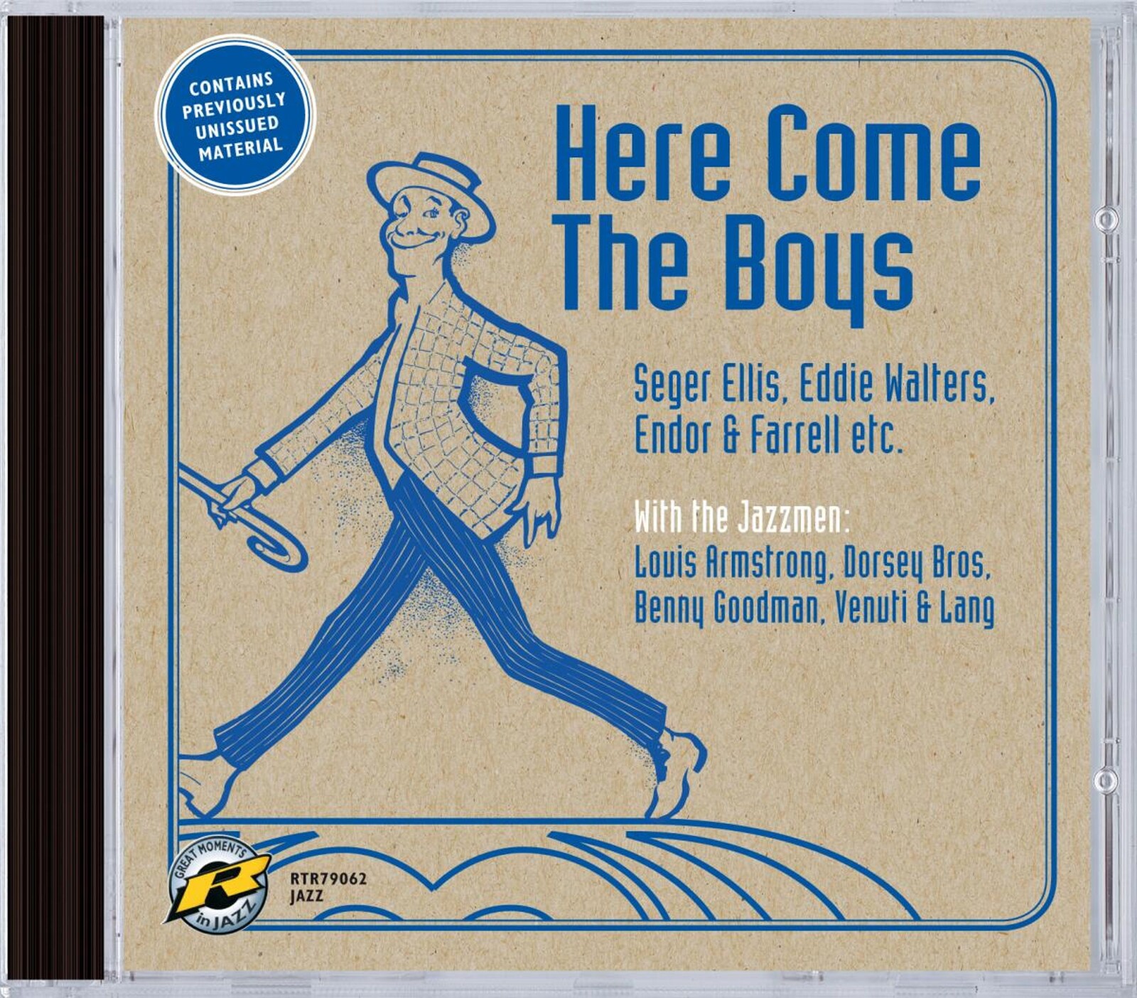 Jeff Kite, HERE COME THE BOYS, CD