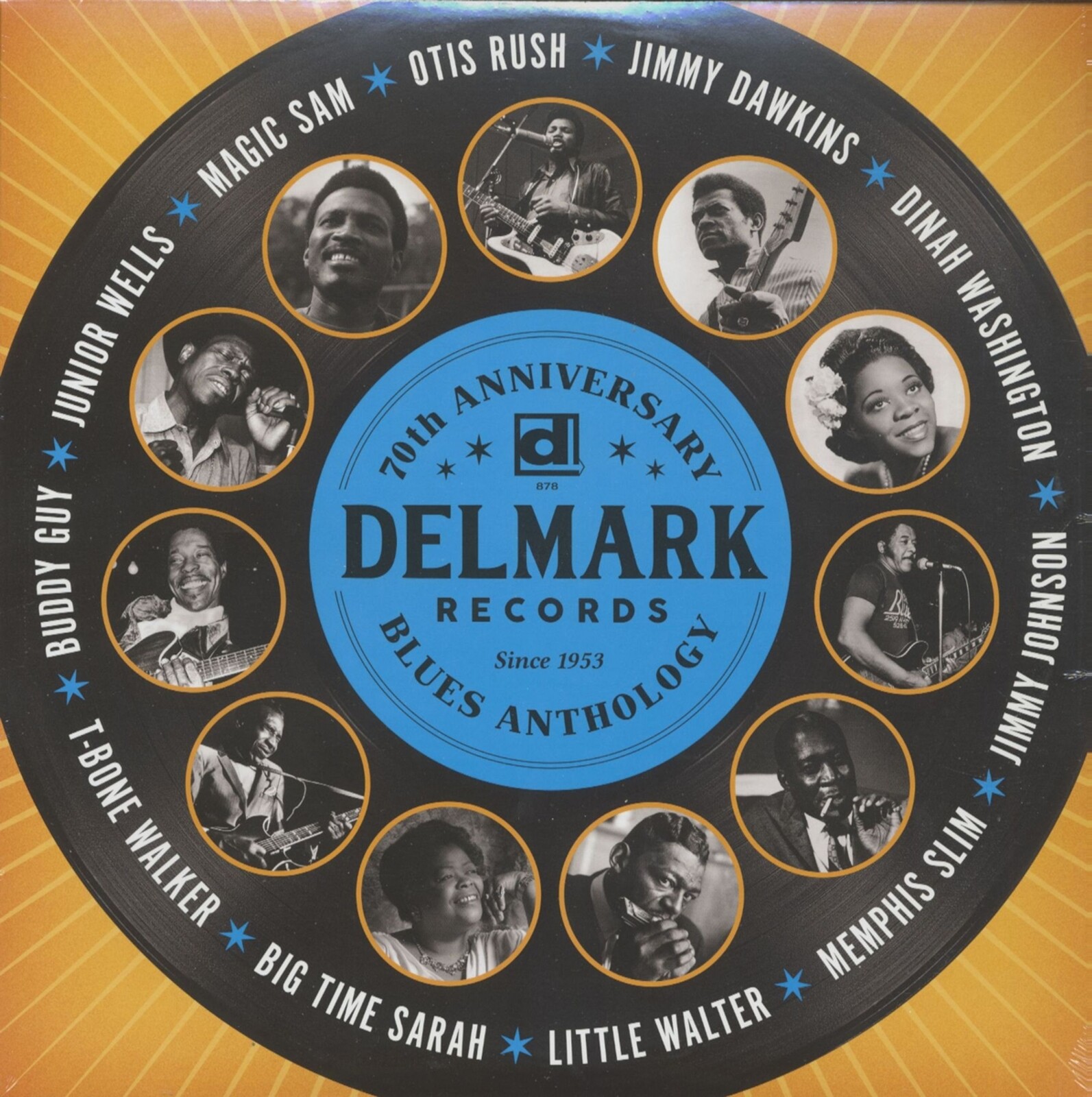 DELMARK RECORDS 70TH ANNIVERSARY BLUES ANTHOLOGY