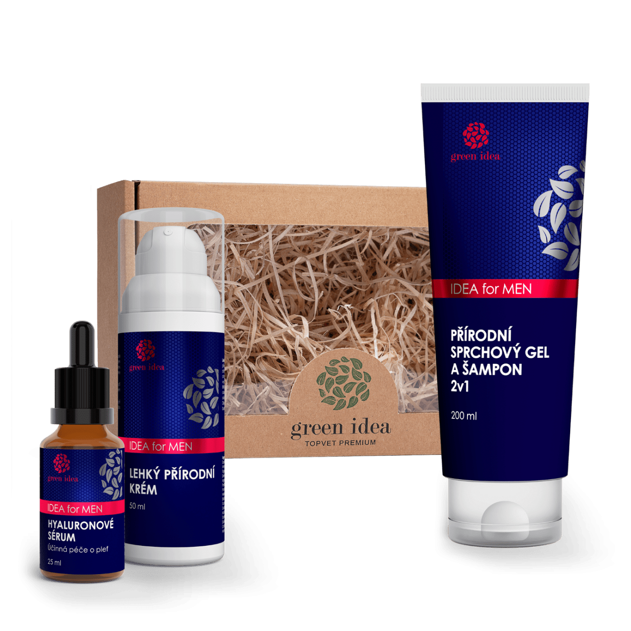 TOPVET Green idea Darčeková sada Pre mužov IDEA for MEN 1 ks 1 ks