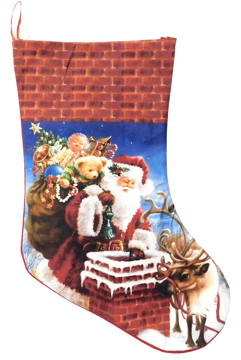 MAKRO - Ponožka vianočná dekoračná, 35cm