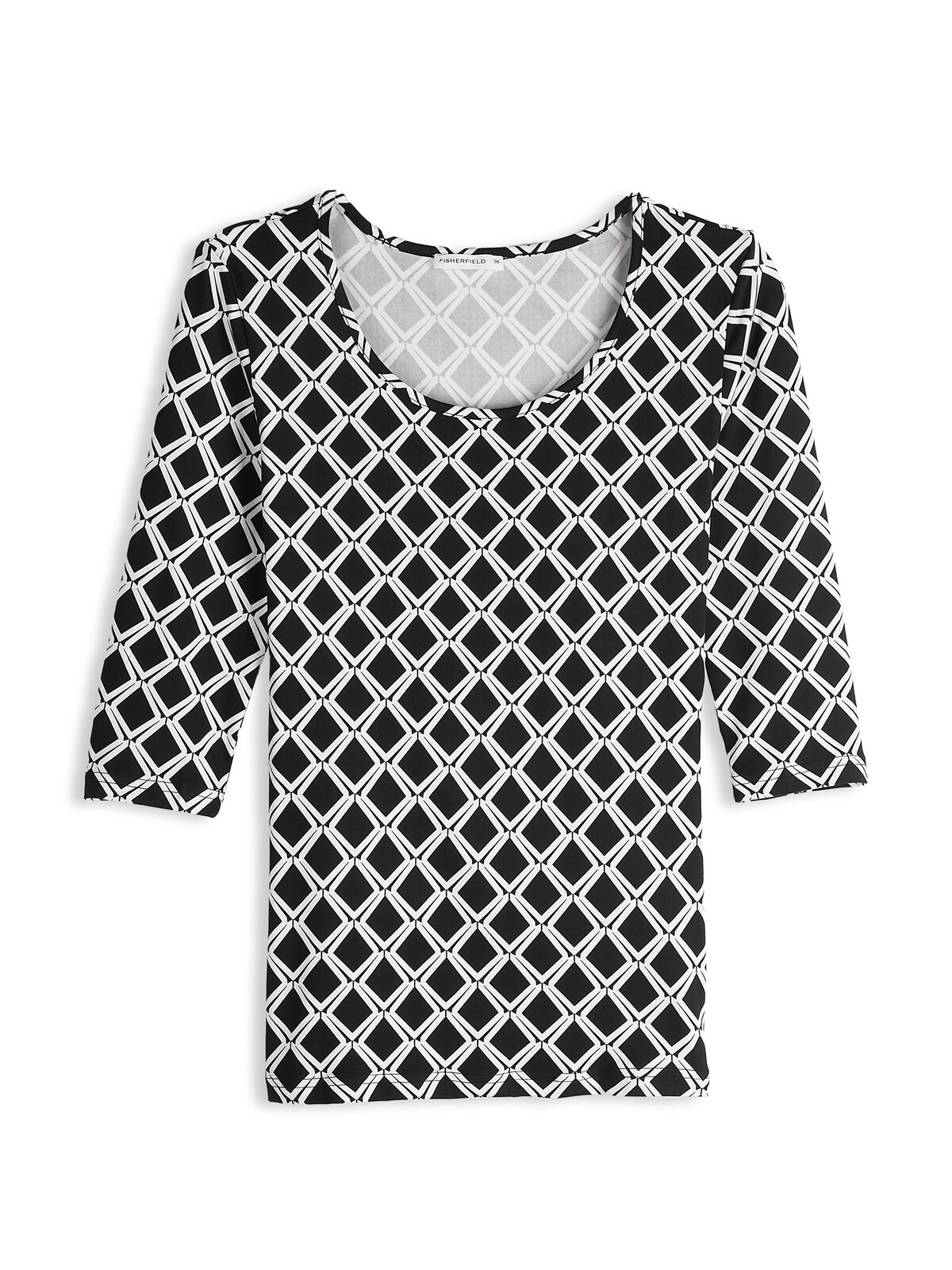 GATE Mäkký top s 3/4 rukávom