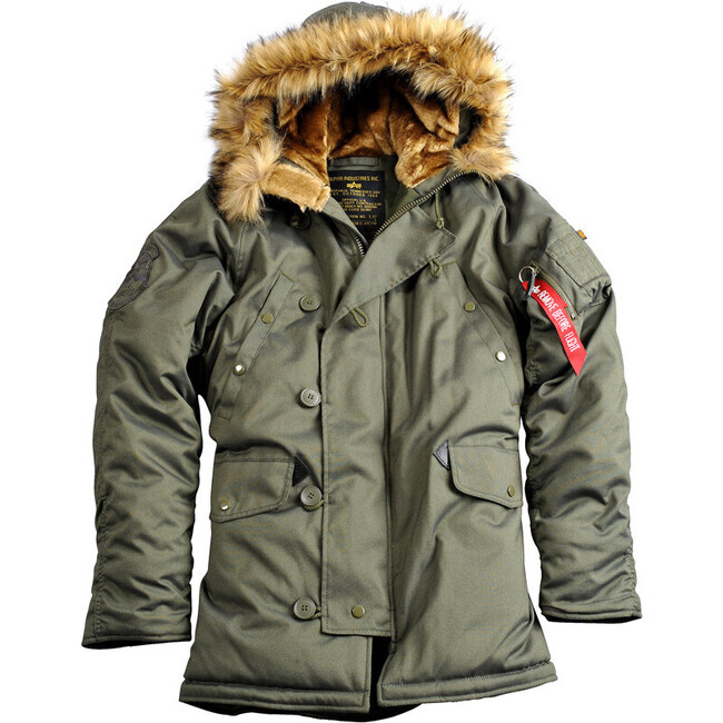 Parka Zimná bunda Alpha Industries Explorer Parka Jacket Olive - M