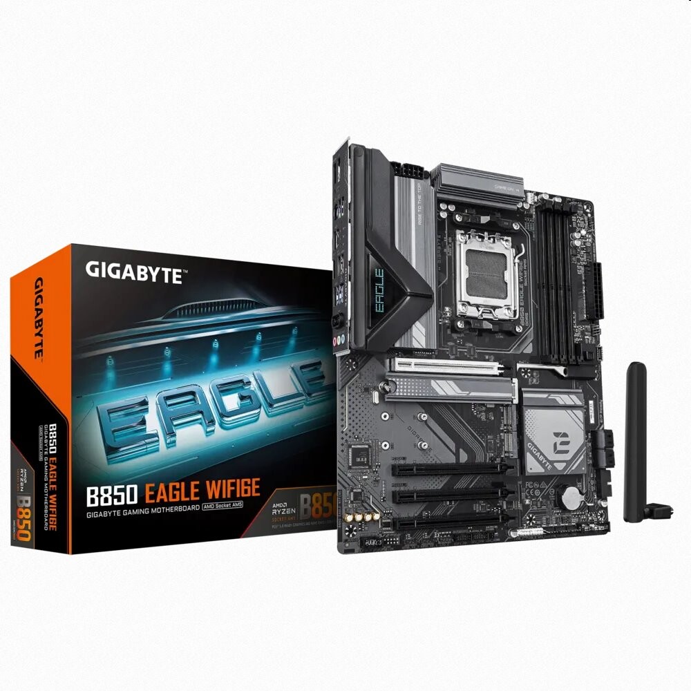 Gigabyte B850 EAGLE WIFI6E, AMD B850, AM5, 4xDDR5, ATX B850 EAGLE WIFI6E