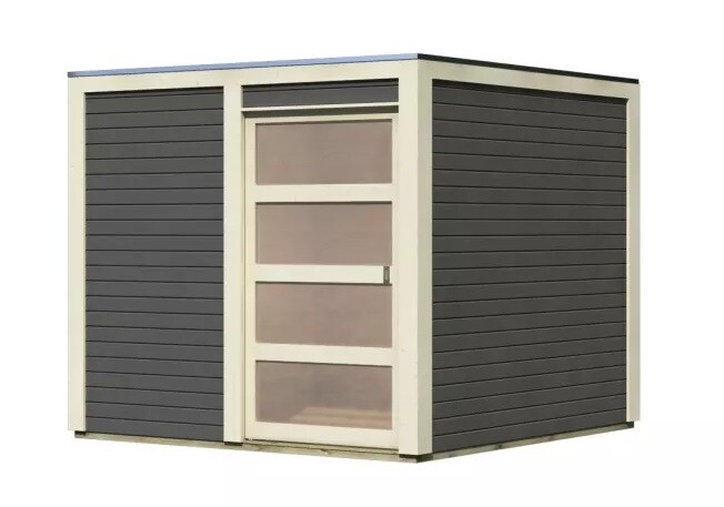 Drevený záhradný domček QUBIC 1 Lanitplast