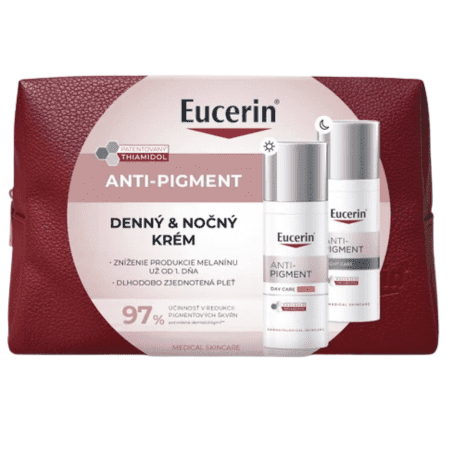 EUCERIN ANTI-PIGMENT Kazeta denný krém + nočný krém 50 ml 1 x 1 set