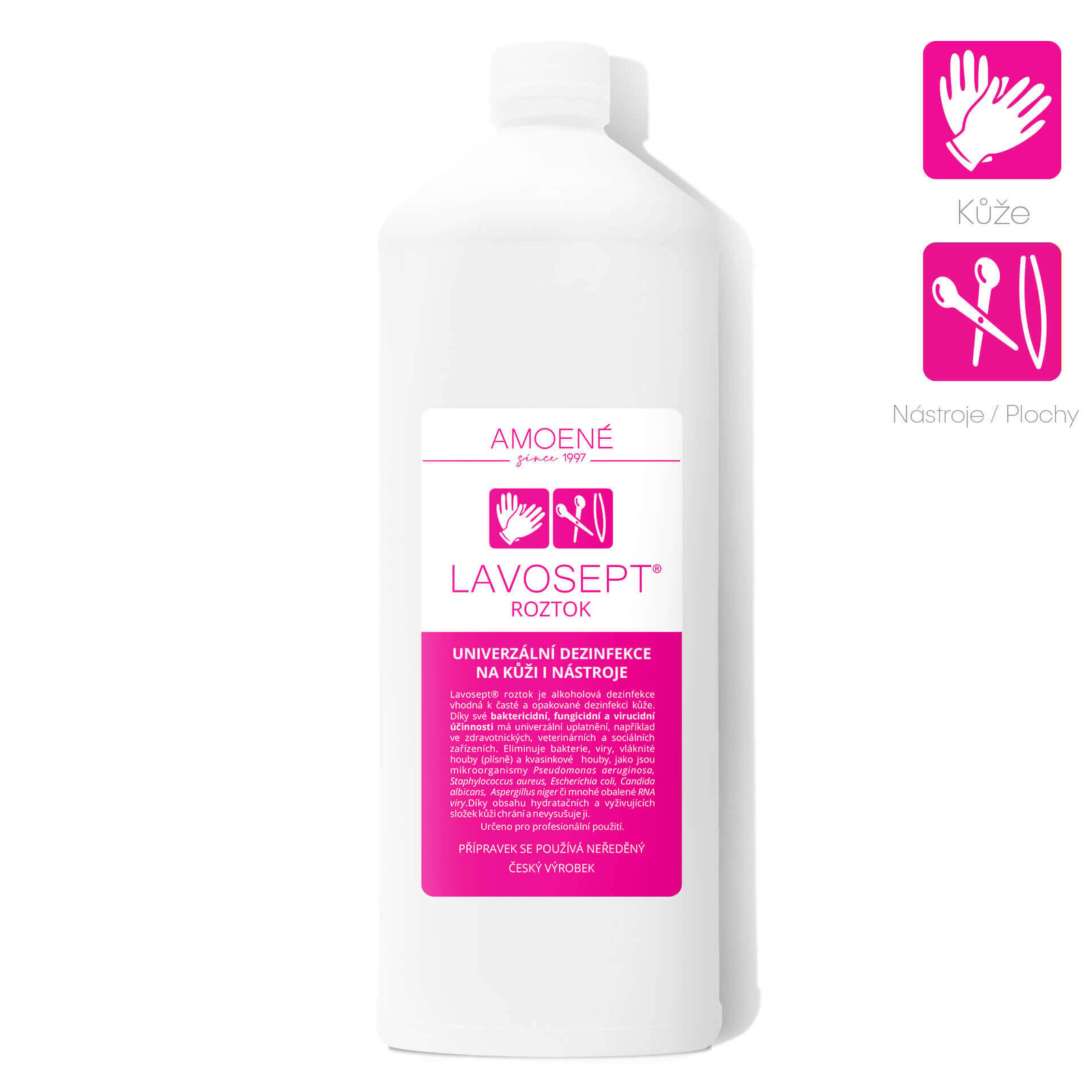 Amoené Lavosept Univerzální dezinfekcia na kožu a nástroje 1000ml