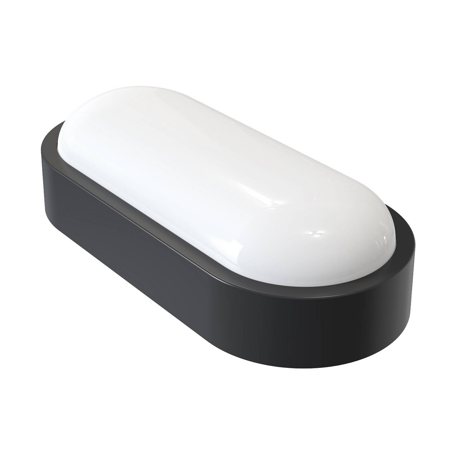 MEGATRON LED vonkajšie nástenné svietidlo Zella Neo XL, čierne, IP54