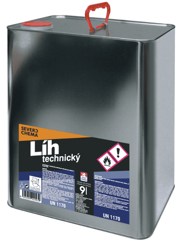 SEVEROCHEMA - Technický lieh 9 L
