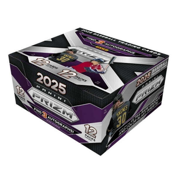 Topps 2025 Panini Prizm MLB Baseball Hobby Box