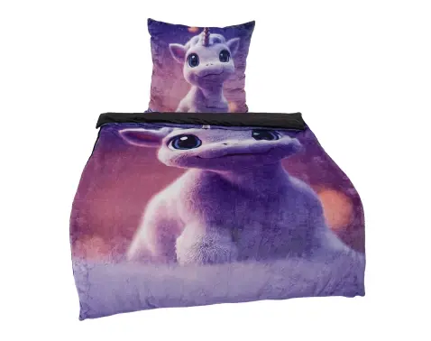 Detské obliečky Cashmere Touch, motiv jednorožec%