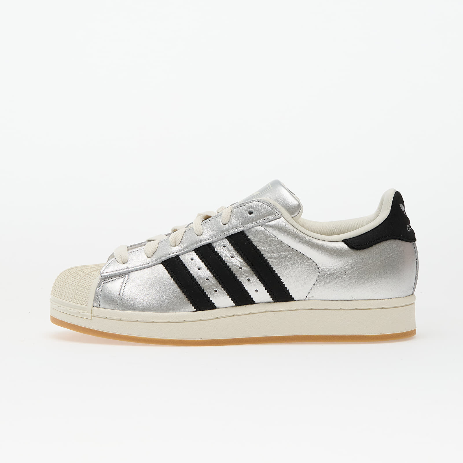 Tenisky adidas Superstar II W Silver Metallic/ Off White/ Gum EUR 41 1/3