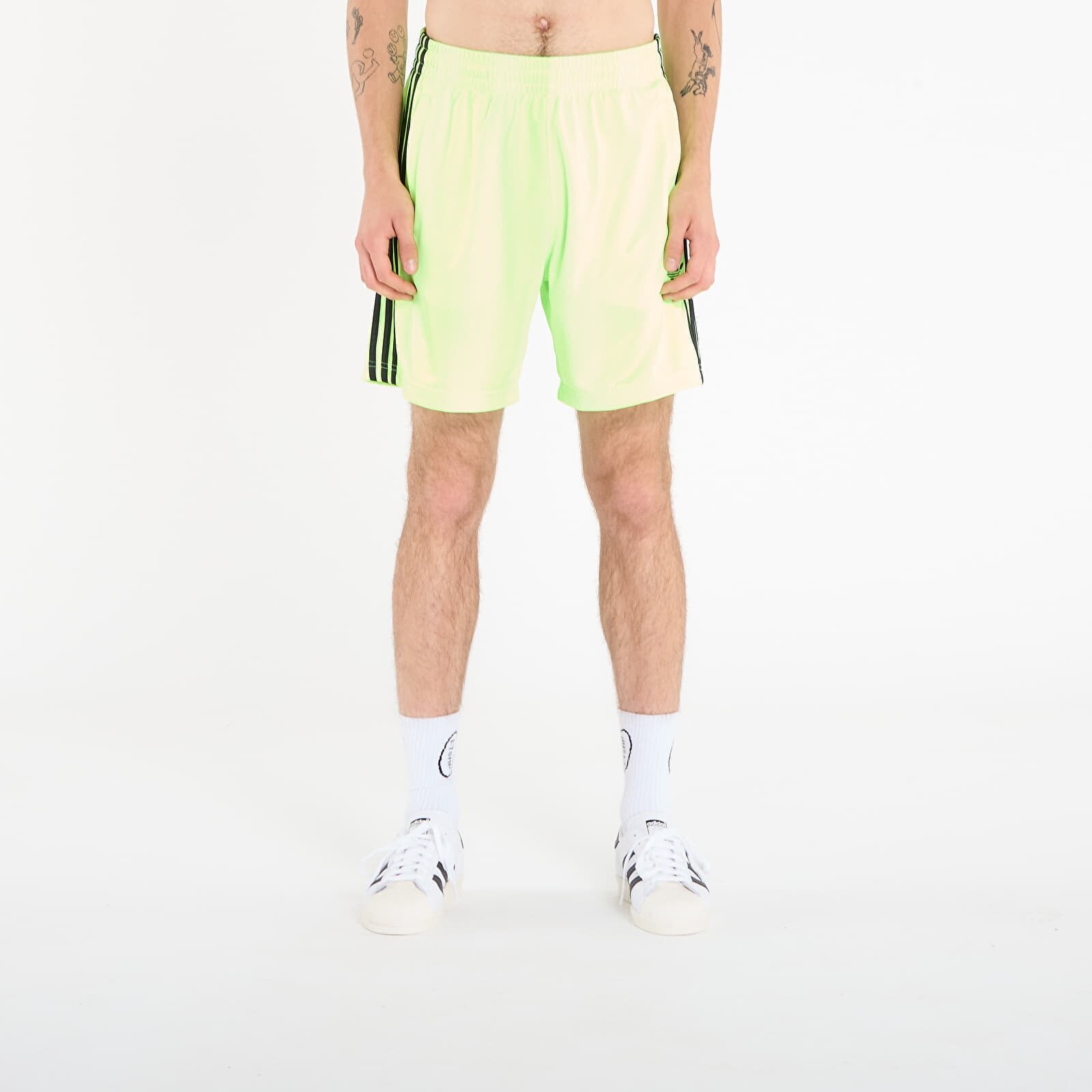 Šortky adidas Jacquard Shorts Signal Green/ Black M