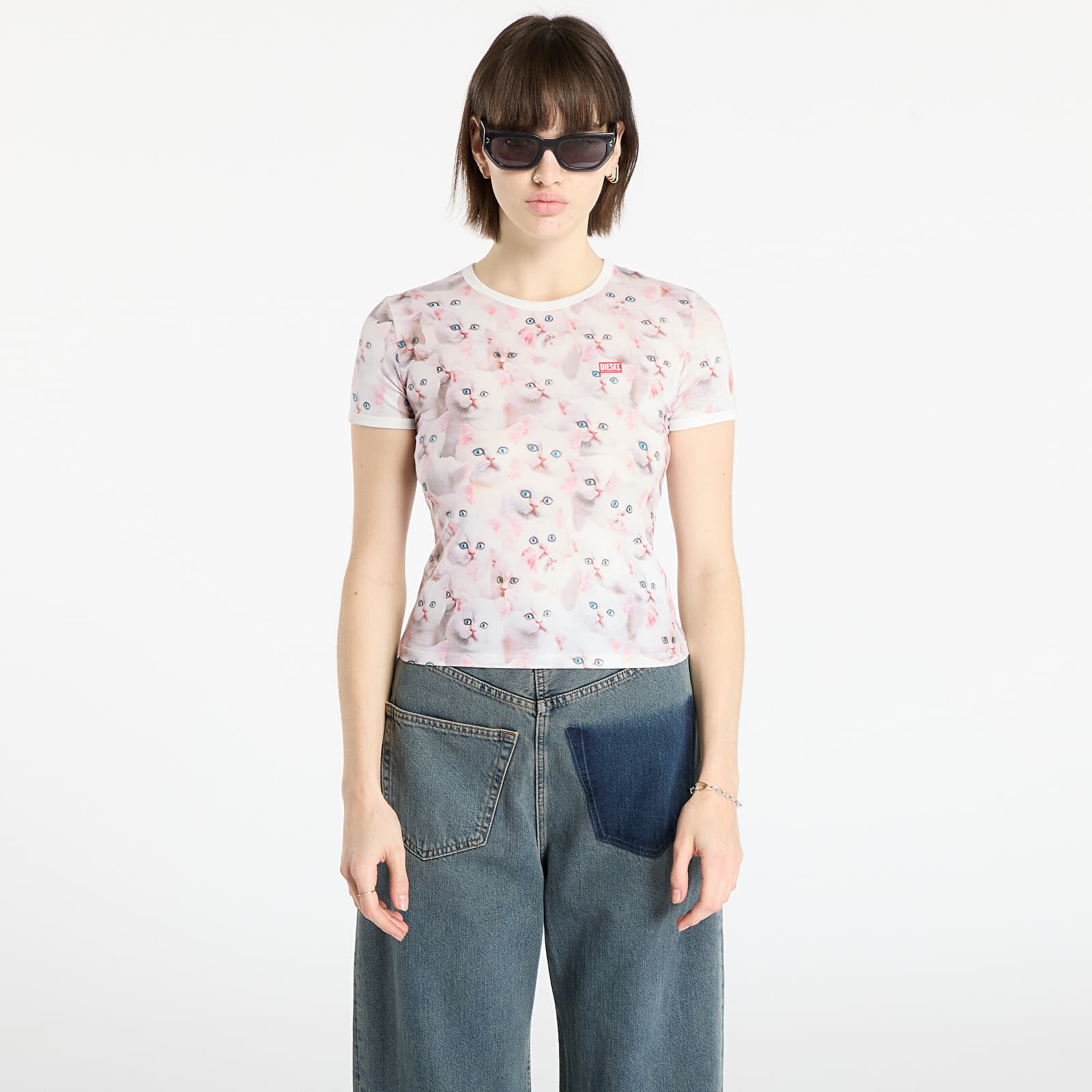 Tielko DIESEL T-Unclau Tank Top White M