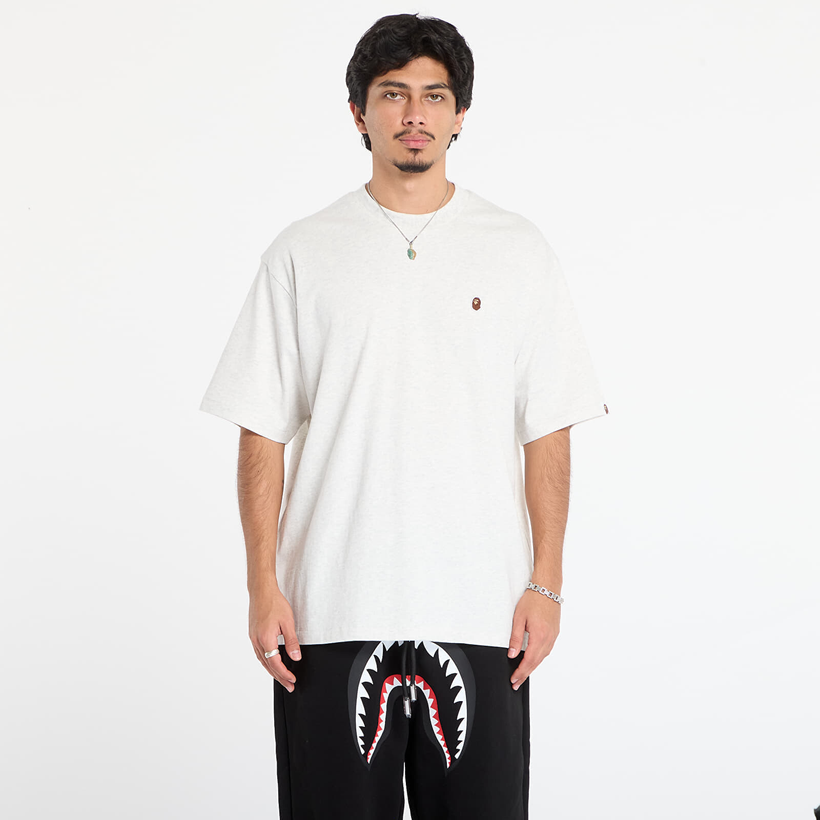 Tričko A BATHING APE One Point Relaxed Fit Tee Gray S