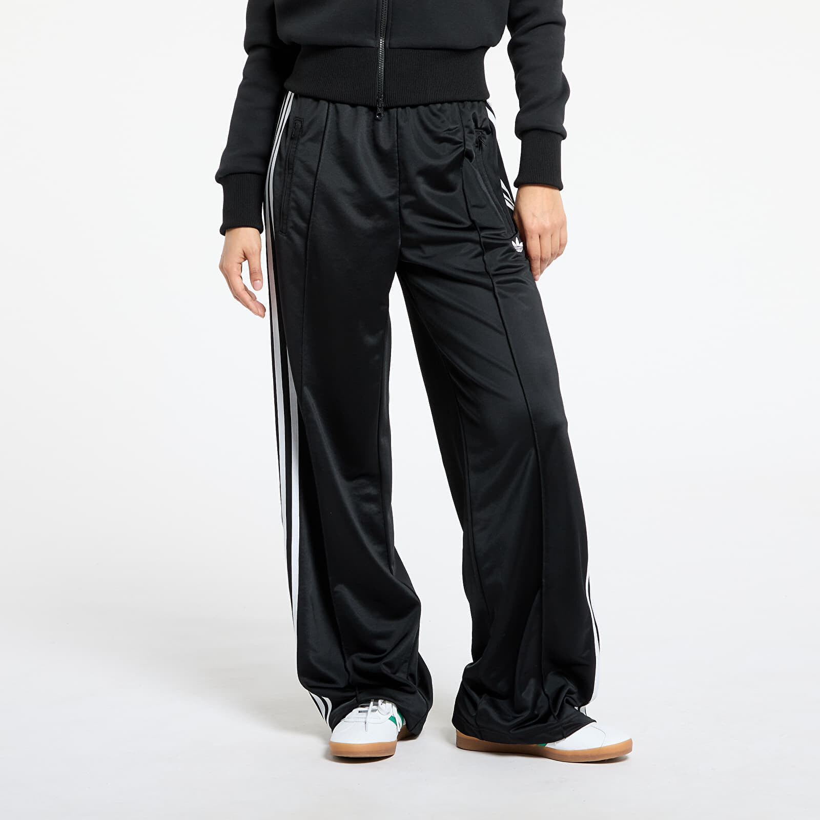 Tepláky adidas Firebird Adicolor Loose Track Pants Black XL