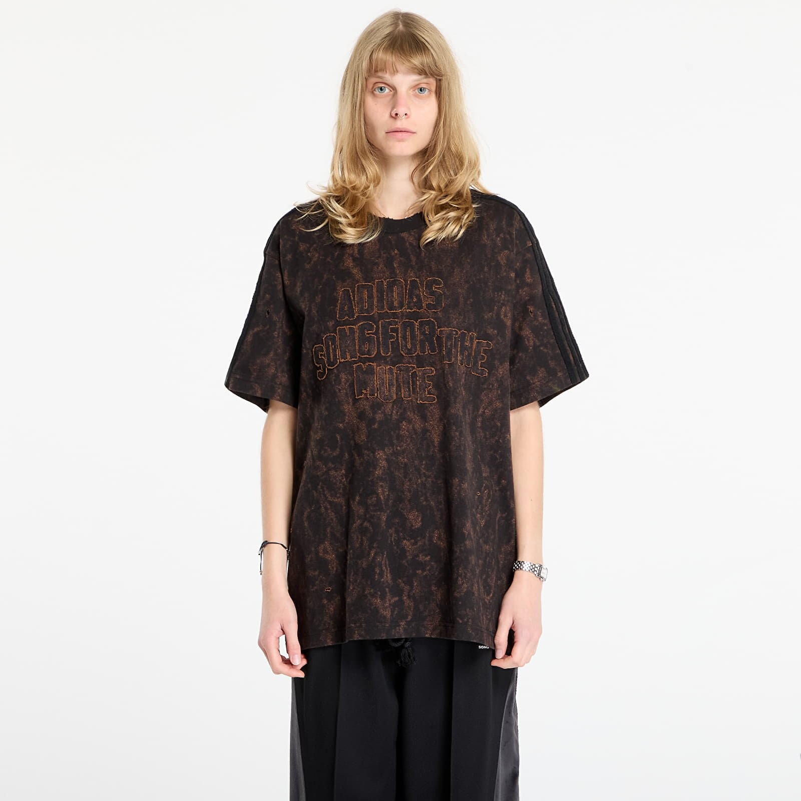 Tričko adidas x SONG FOR THE MUTE ADI006 T-Shirt SS Black/ Medium Grey Heather L