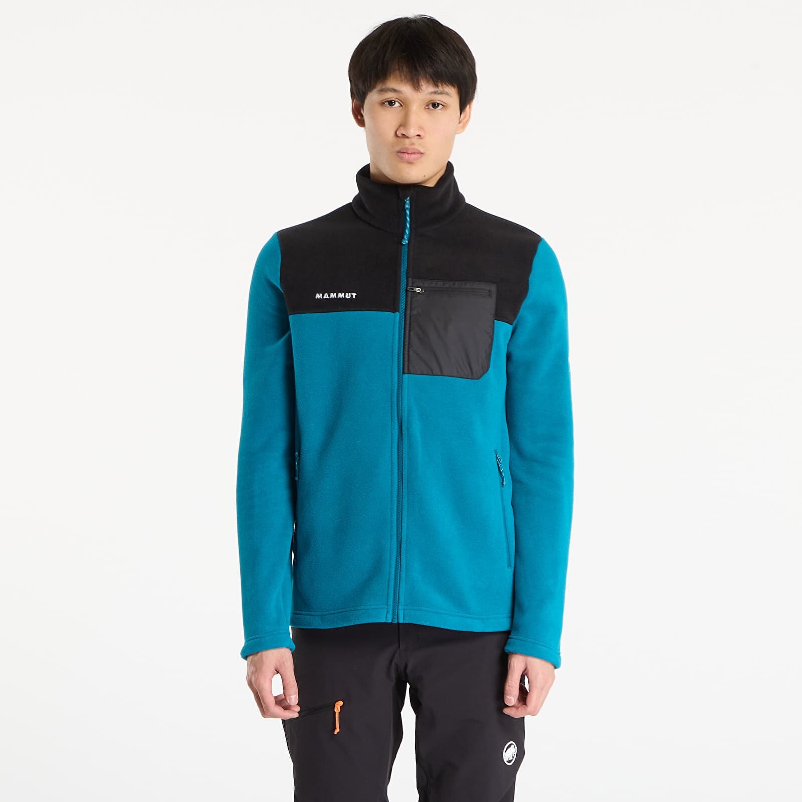 Mikina Mammut Innominata ML Jacket Men Deep Teal/ Black XL