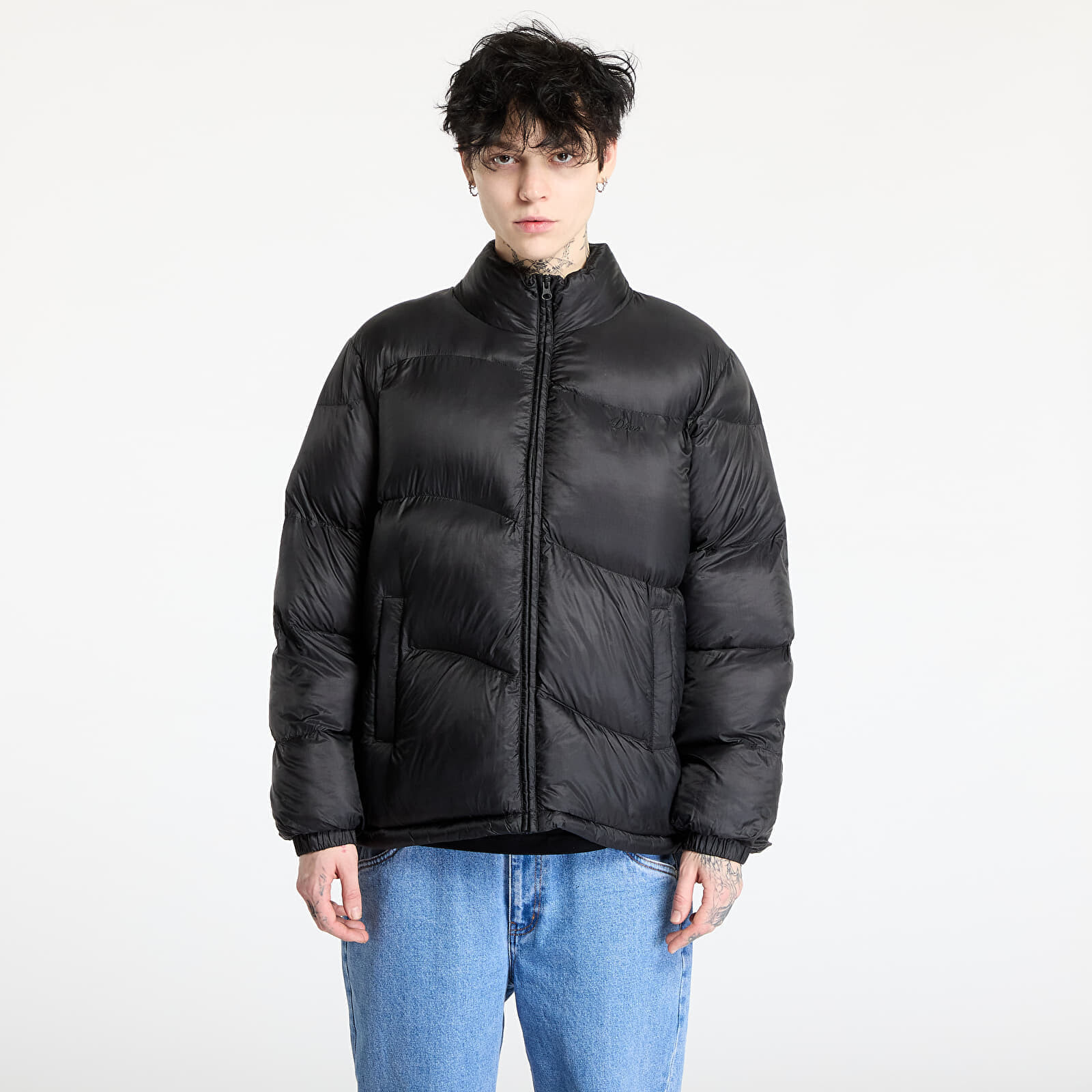 Bunda DIME Classic Ripstop Puffer UNISEX Black XL