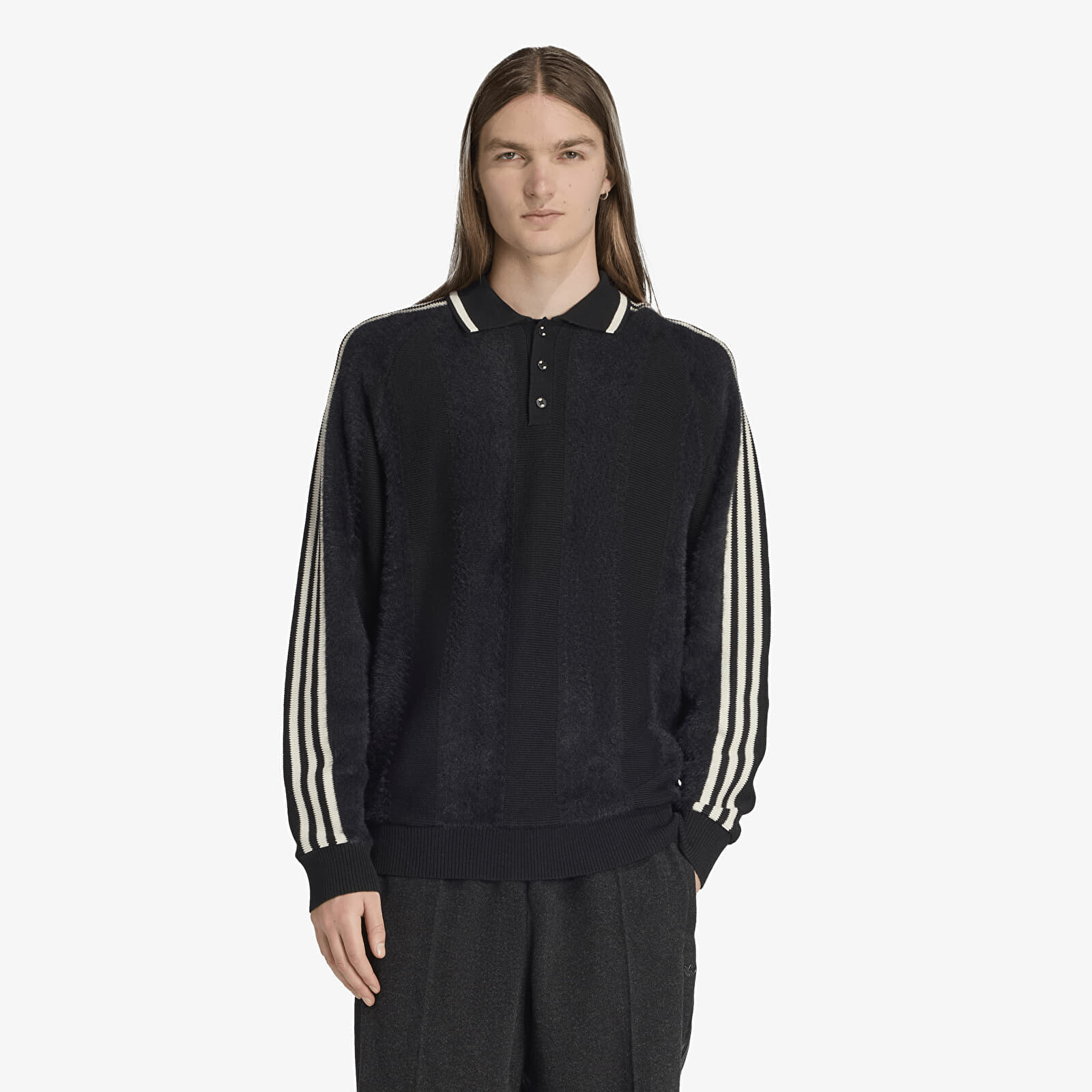 Dres adidas Premium Knitted Jersey Black S