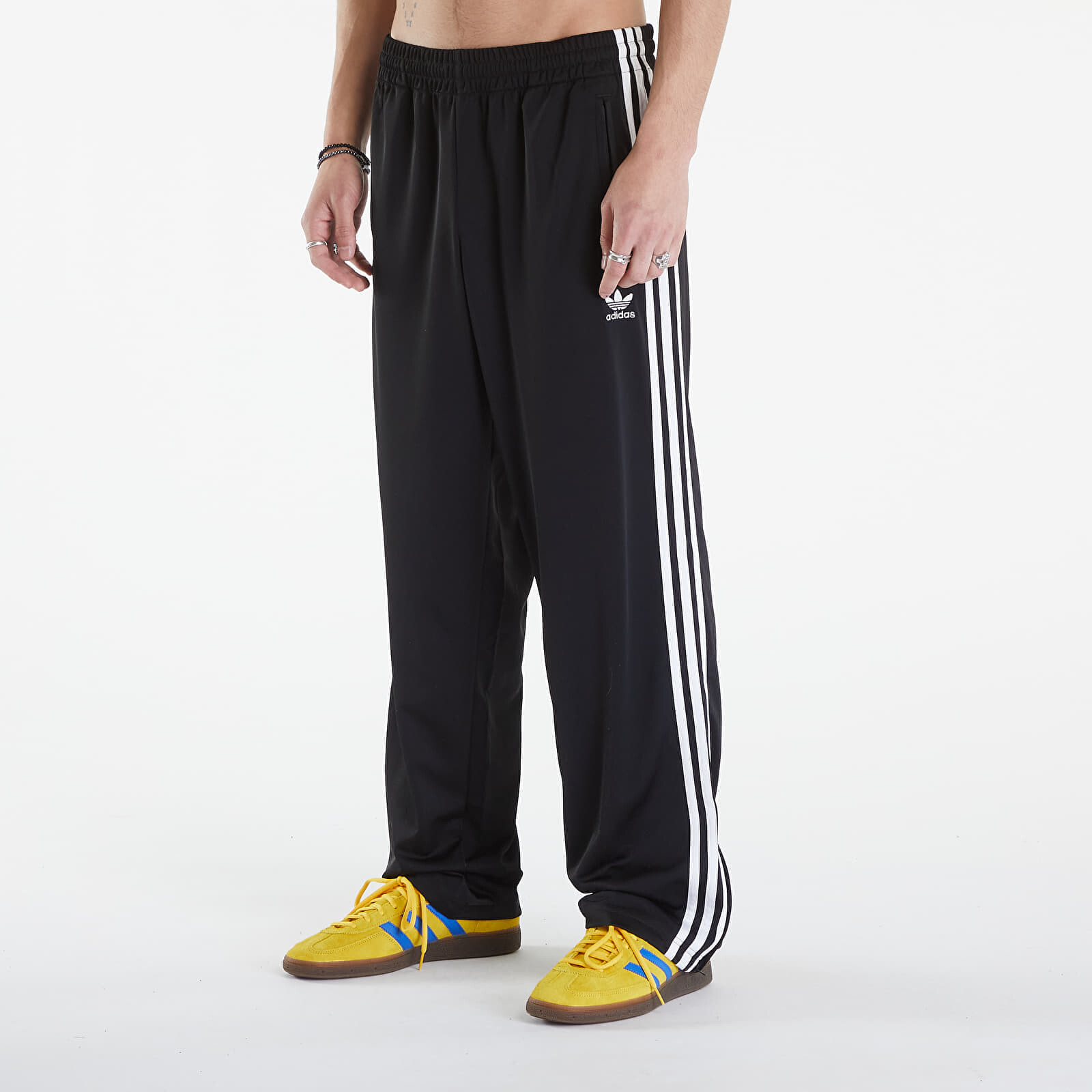 Tepláky adidas Adicolor Classics Firebird Track Pants Black/ White L