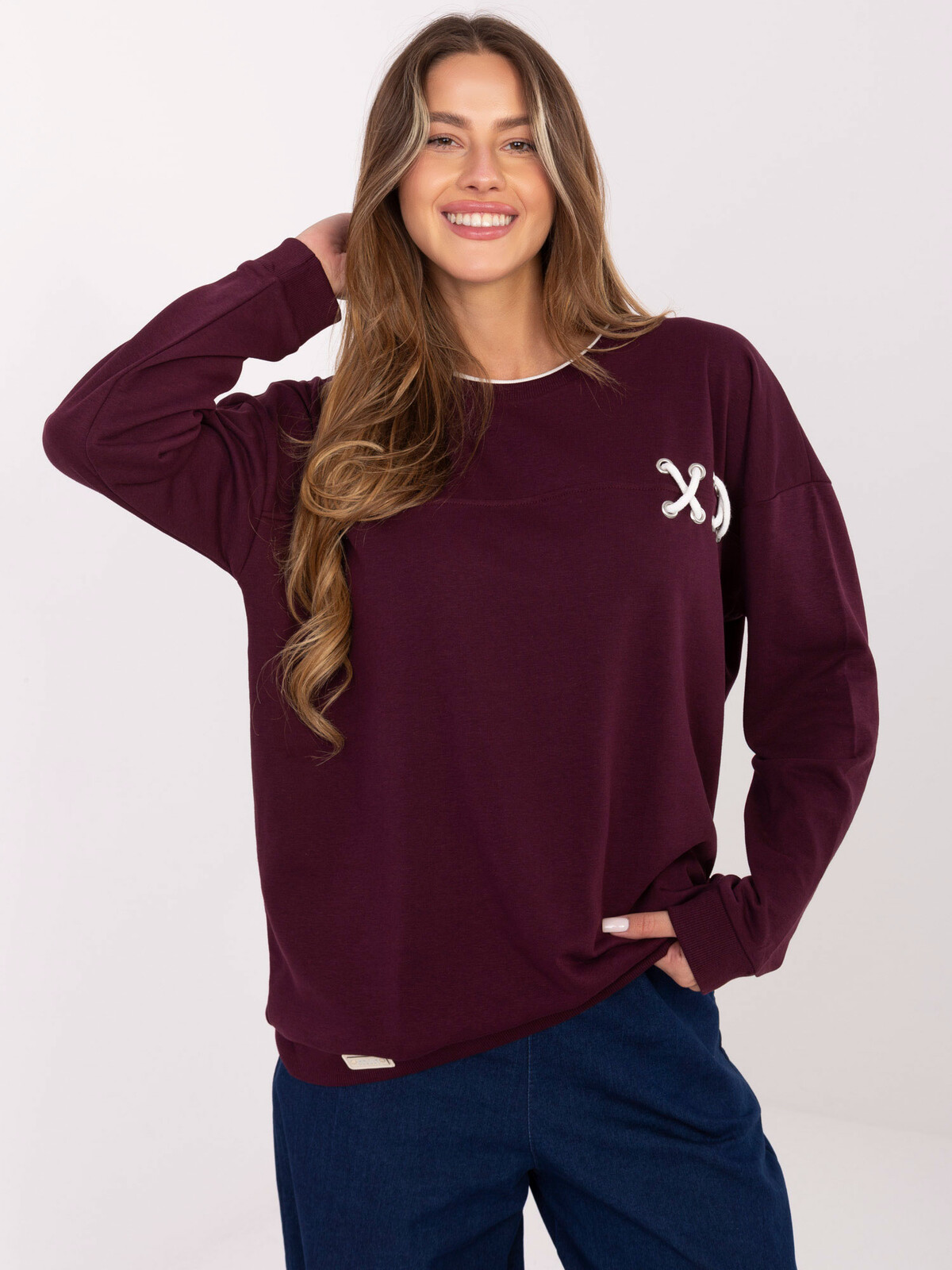 Sweatshirt-RV-BL-A941.58-burgundy