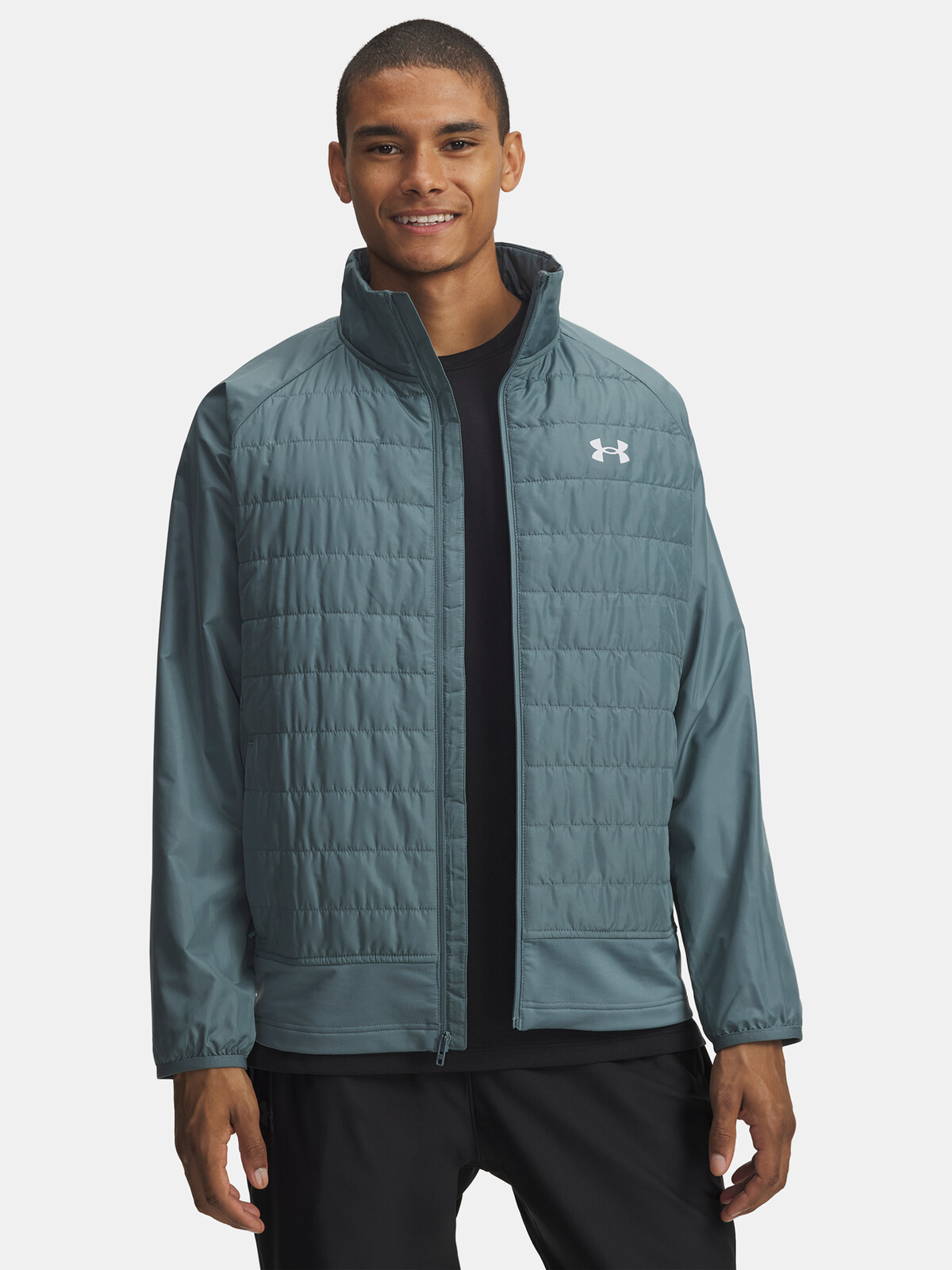 Men's Under Armour UA Launch Insulated Jacket-BLU - Mens