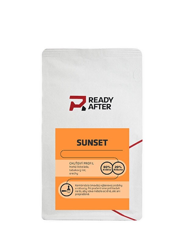 Sunset – výberová zmes zrnkovej kávy - Hmotnosť: 500 g