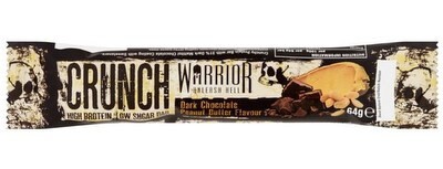 Warrior crunch bar 64 g - banánový koláč