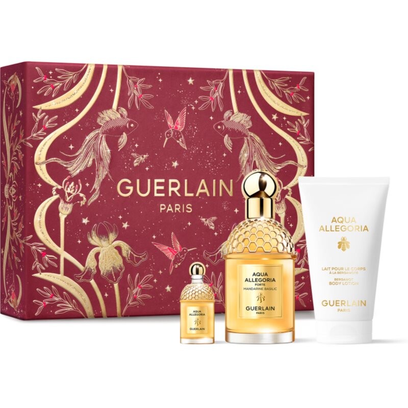 GUERLAIN Aqua Allegoria Mandarine Basilic Forte darčeková sada limitovaná edícia pre ženy