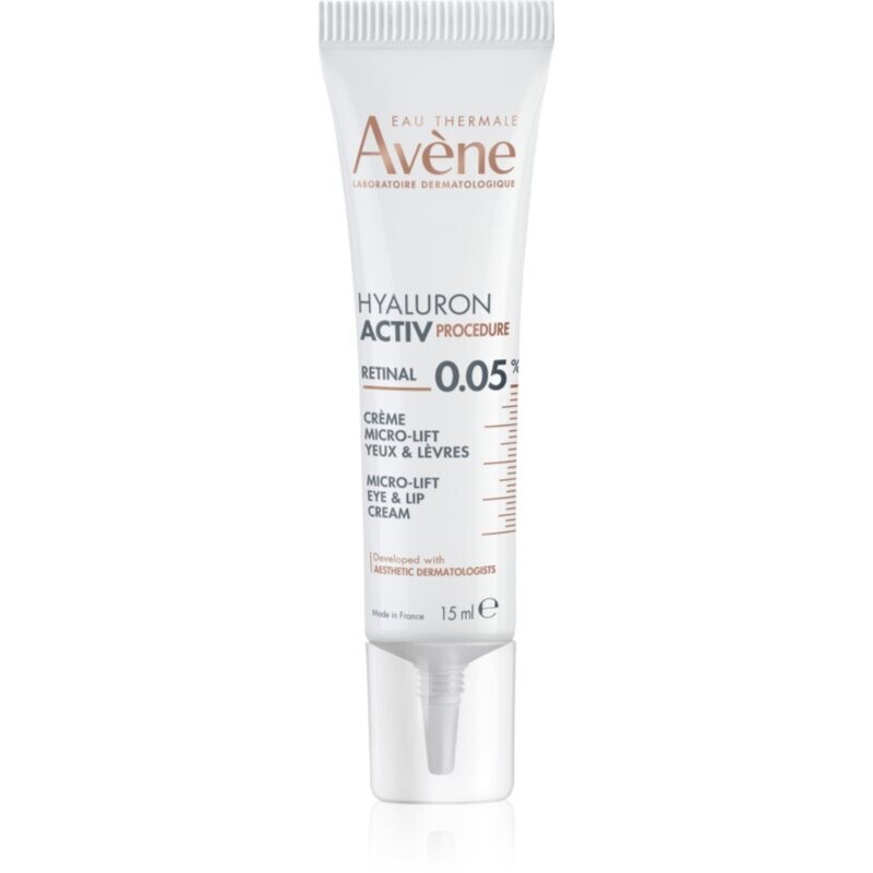 Avène Hyaluron Activ Procedure Micro-Lift Eye & Lip Cream 0.05% Retinal liftingový krém s retinalom 15 ml