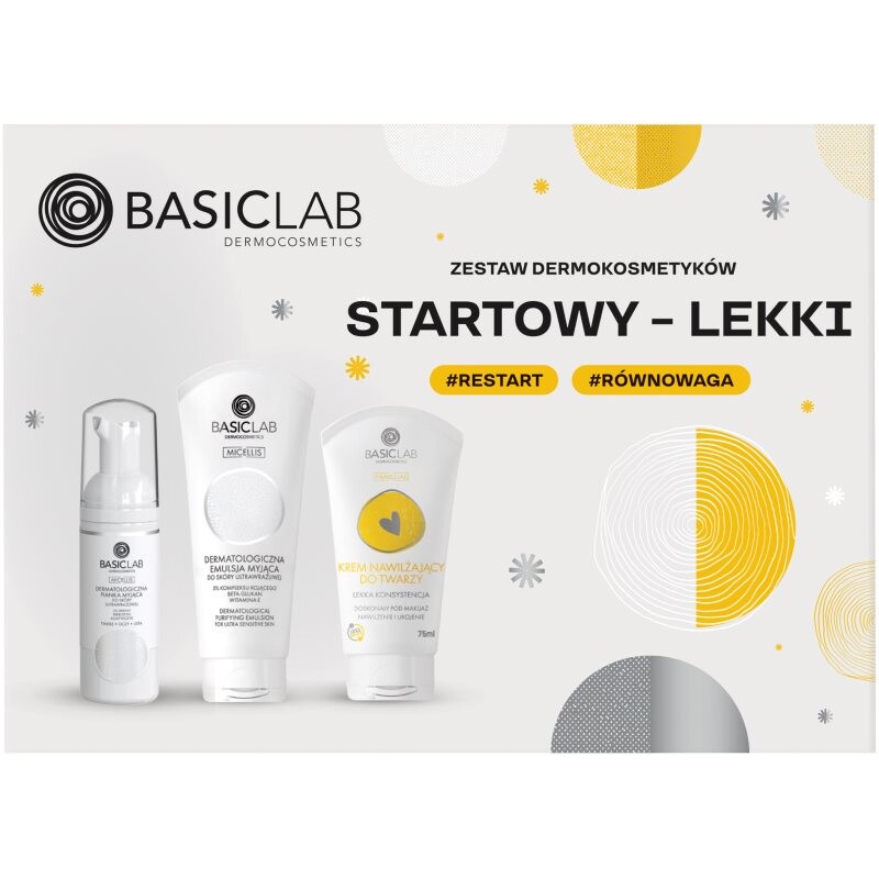 BasicLab Dermocosmetics Light Basic darčeková sada pre citlivú pleť