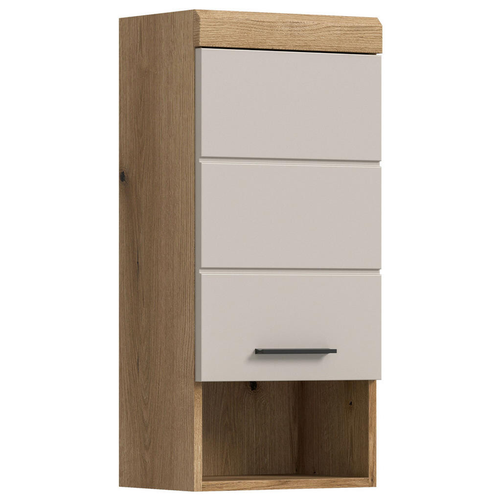 MID.YOU ZÁVESNÁ SKRINKA, kašmírová, prírodná farba, 37/79/24 cm