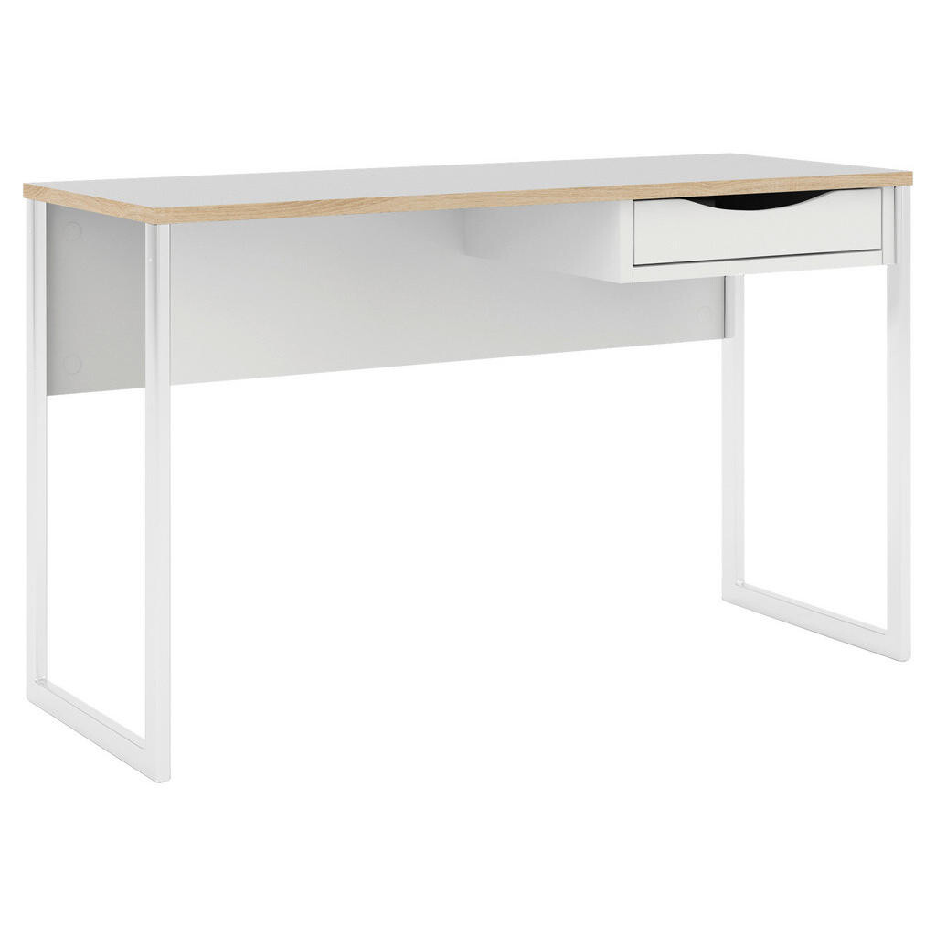 MID.YOU PÍSACÍ STÔL, biela, 110/48,4/76,8 cm
