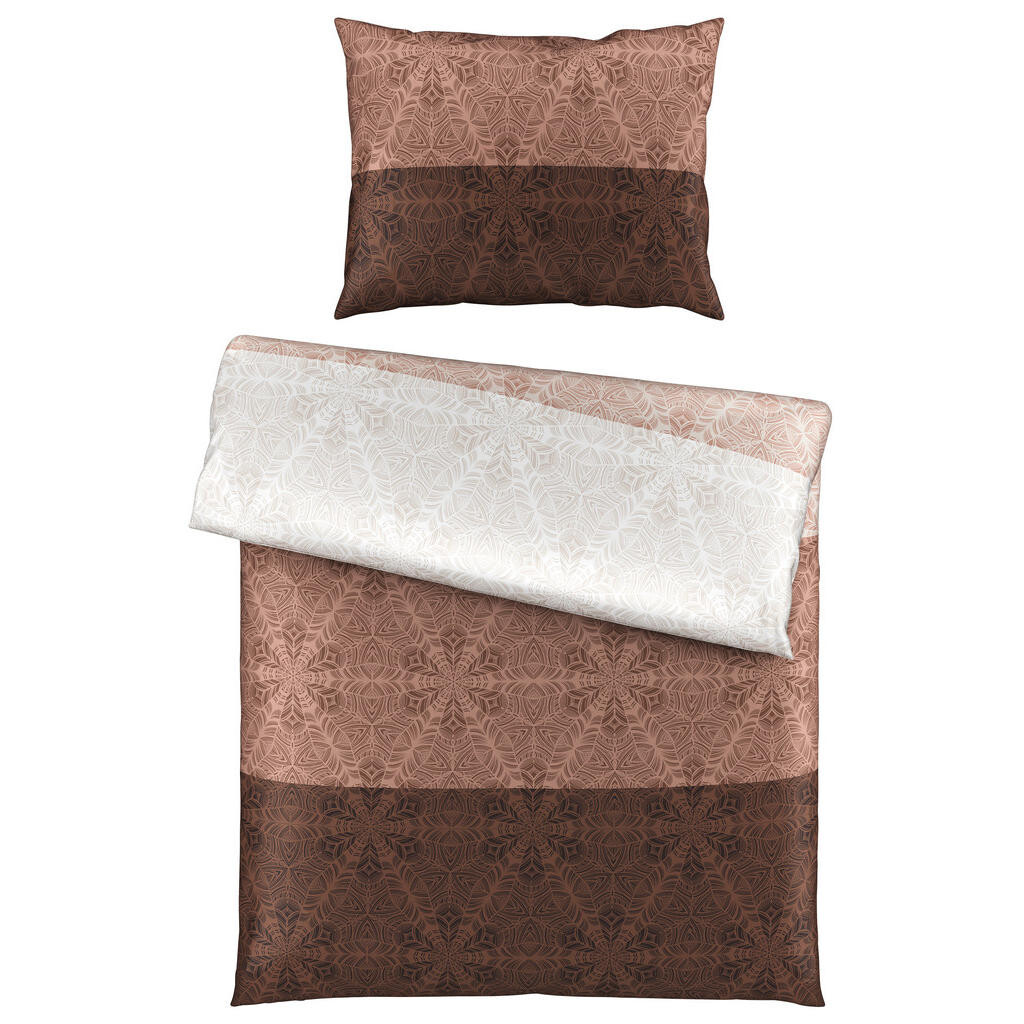 Esposa POSTEĽNÁ BIELIZEŇ, satén, taupe, 140/200 cm