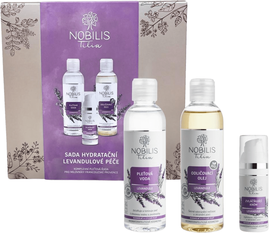 NOBILIS TILIA Sada hydratačná levanduľová starostlivosť