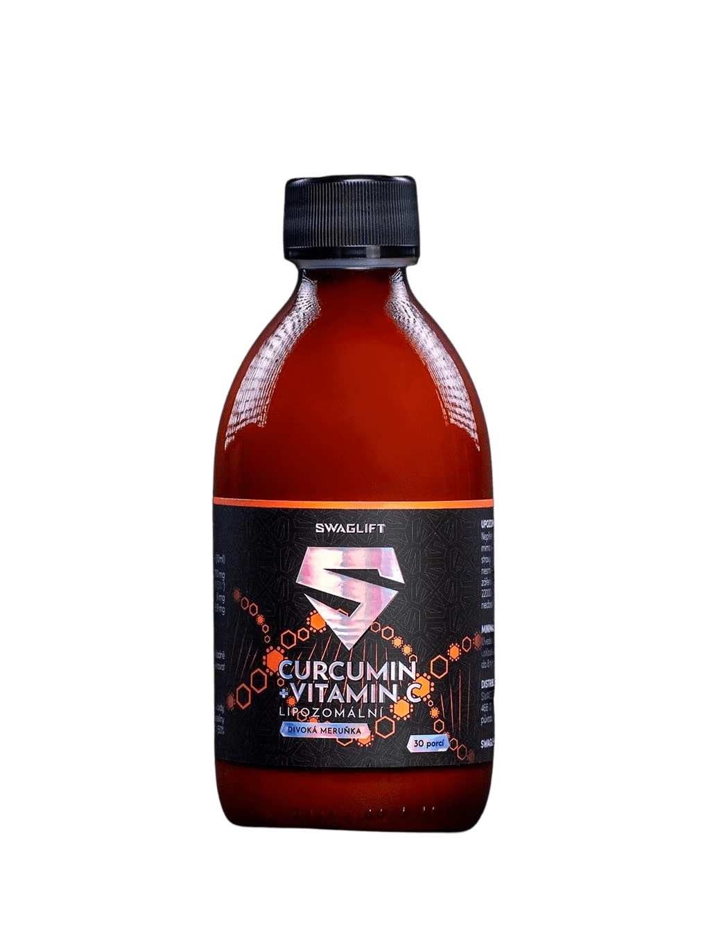 SWAGLIFT Lipozomálna Curcumin + Vitamín C 300 ml