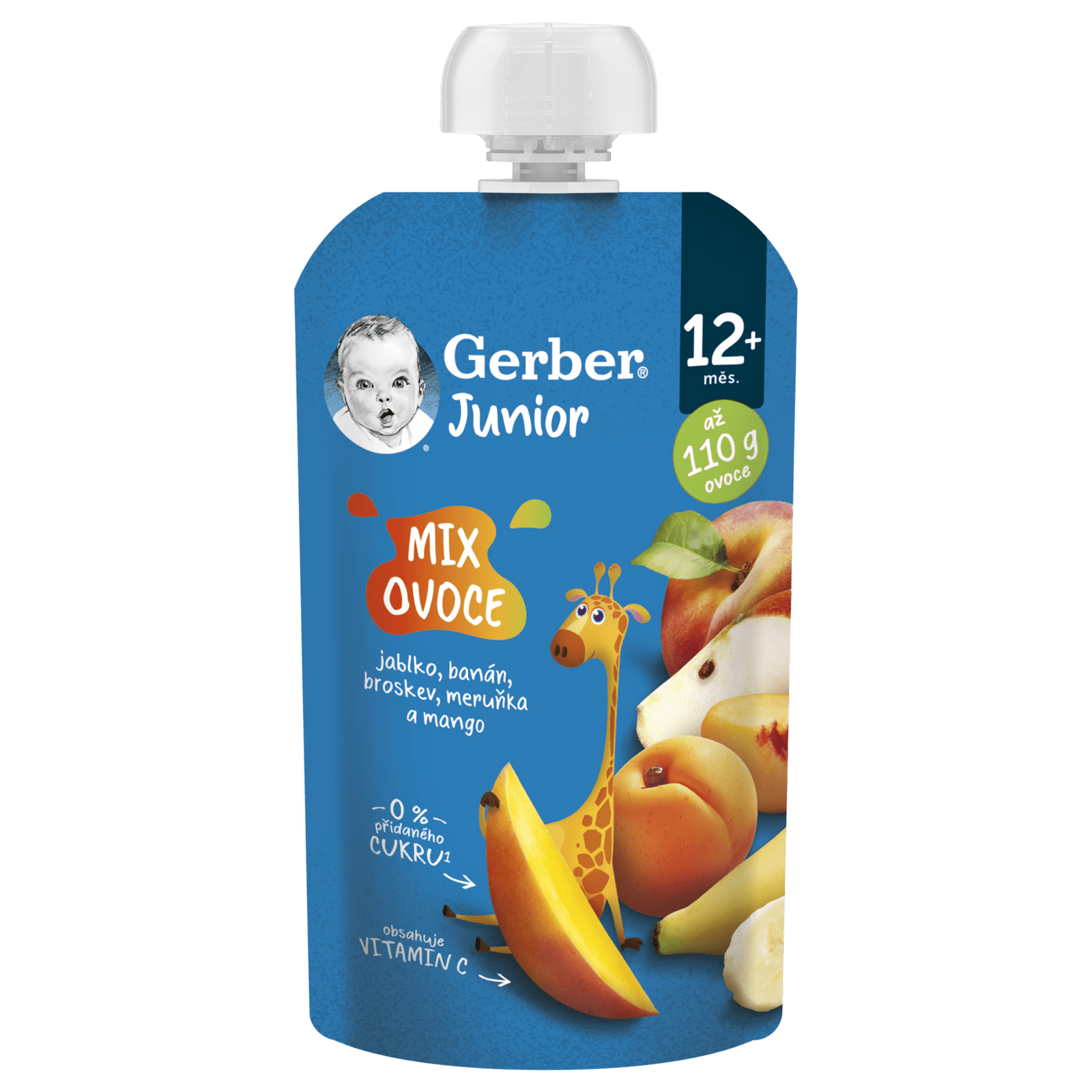 GERBER Junior vrecko Mix ovocie 110 g