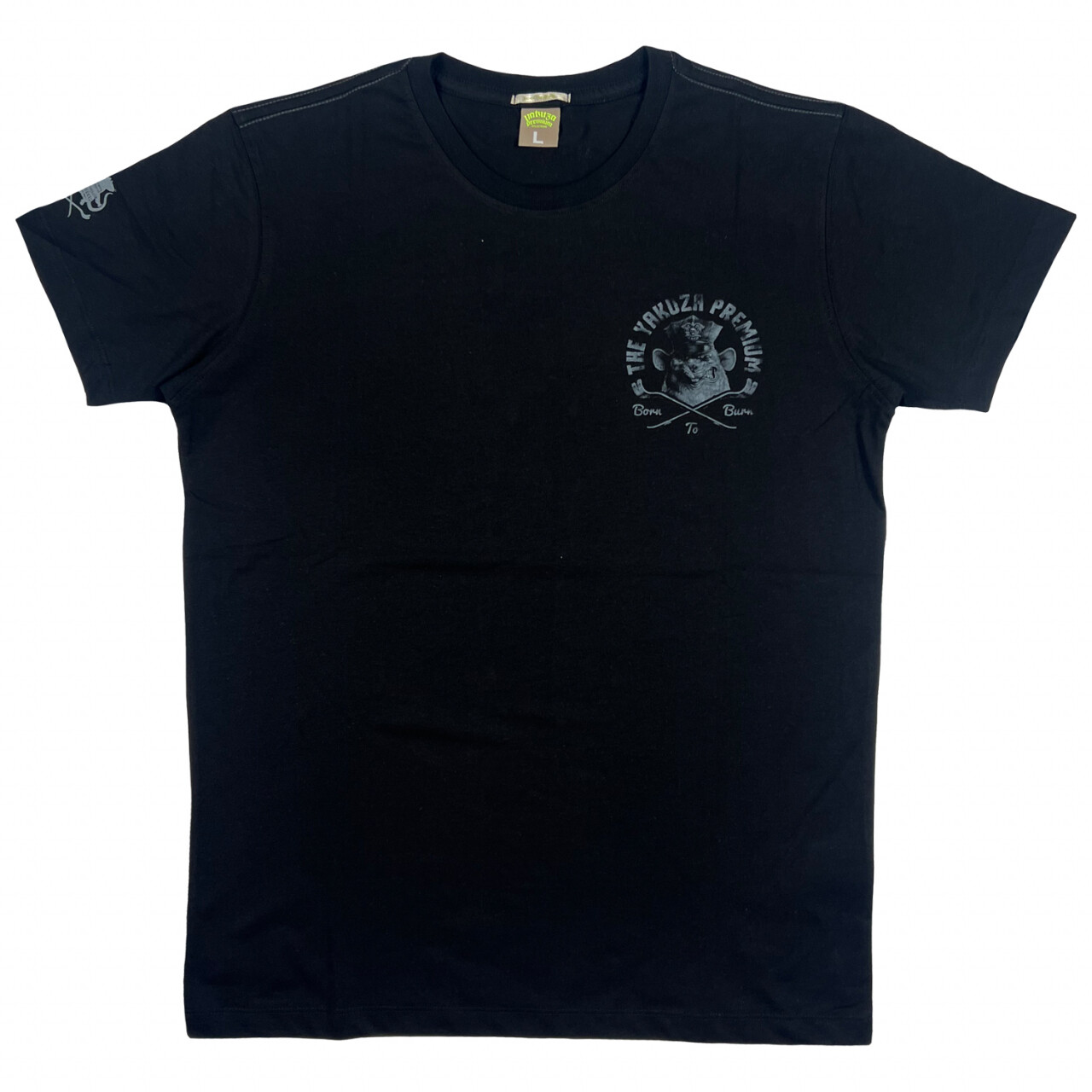 Tričko Yakuza Premium Robbery Shool LA - čierne, XXL