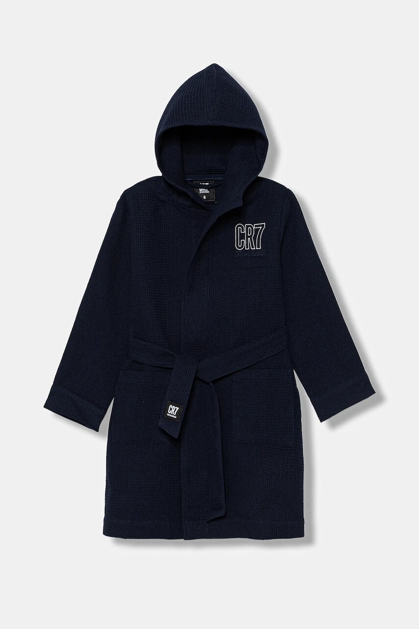Detský župan CR7 Cristiano Ronaldo tmavomodrá farba, 8782