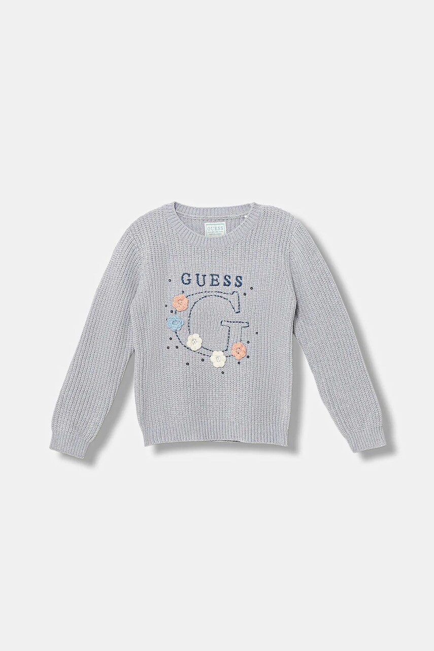 Detský sveter Guess modrá farba, K5BR03 Z3OC0