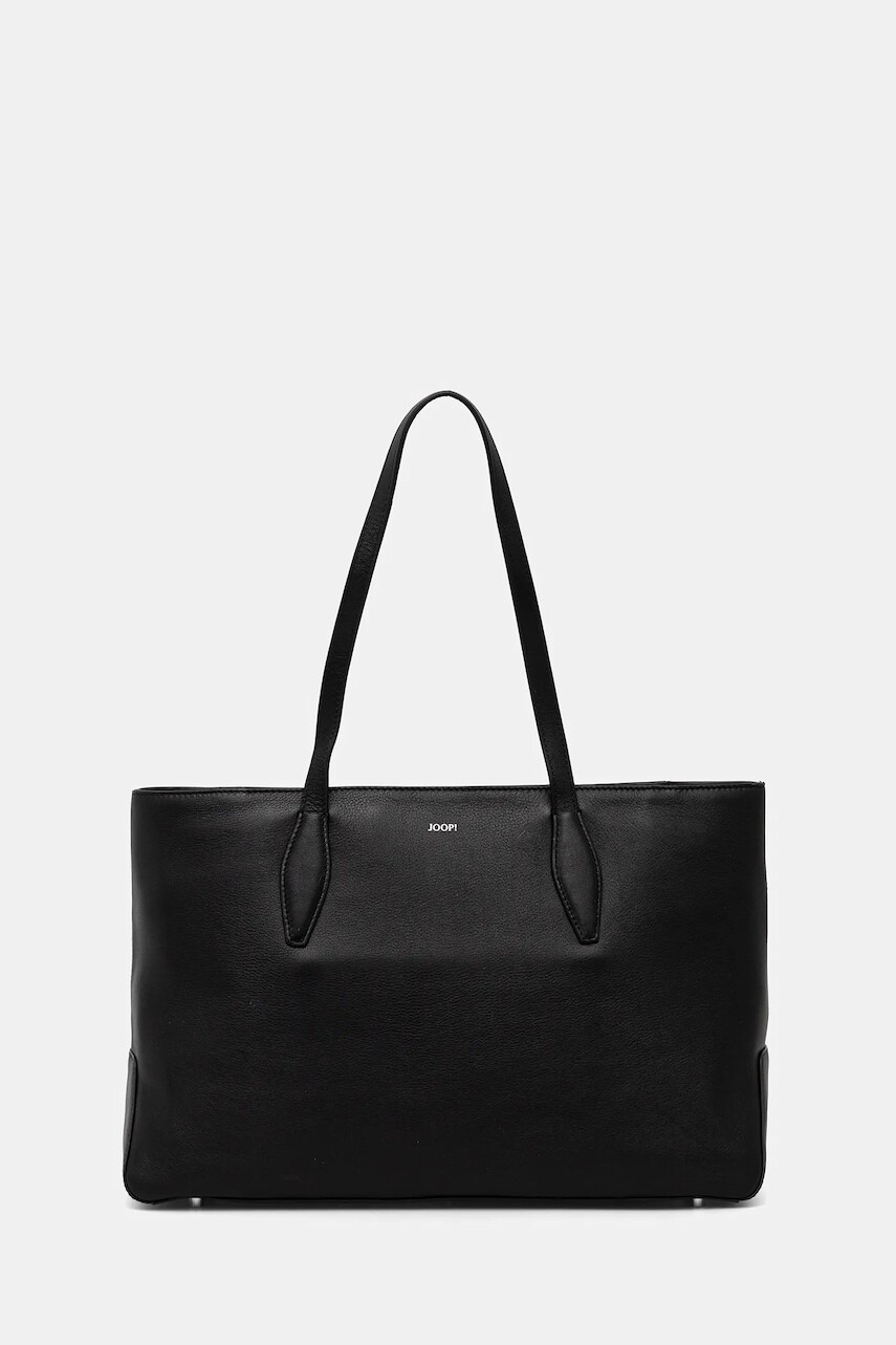 Kožená kabelka Joop! Sofisticato Iisadora čierna farba, 4140007840