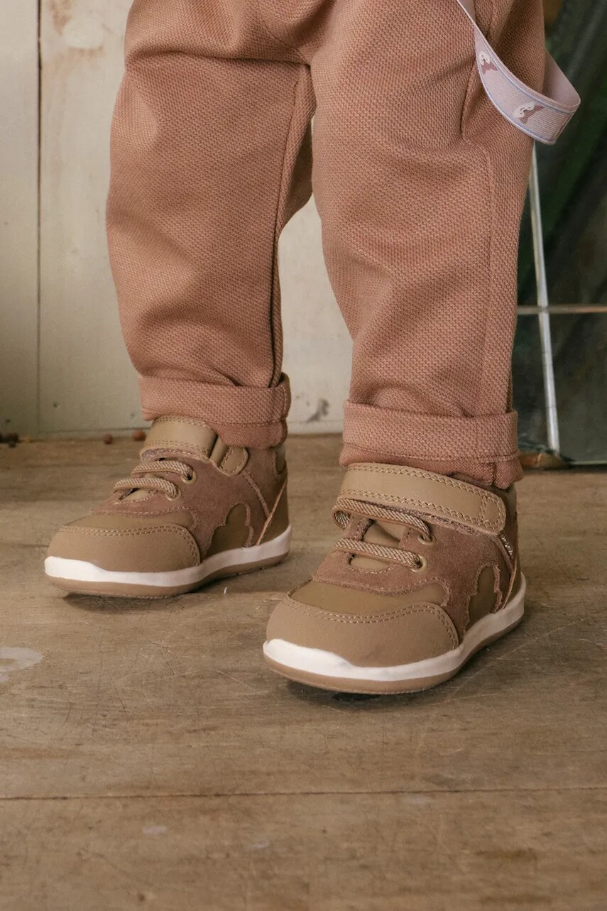 Detské kožené tenisky Mayoral hnedá farba, 42587