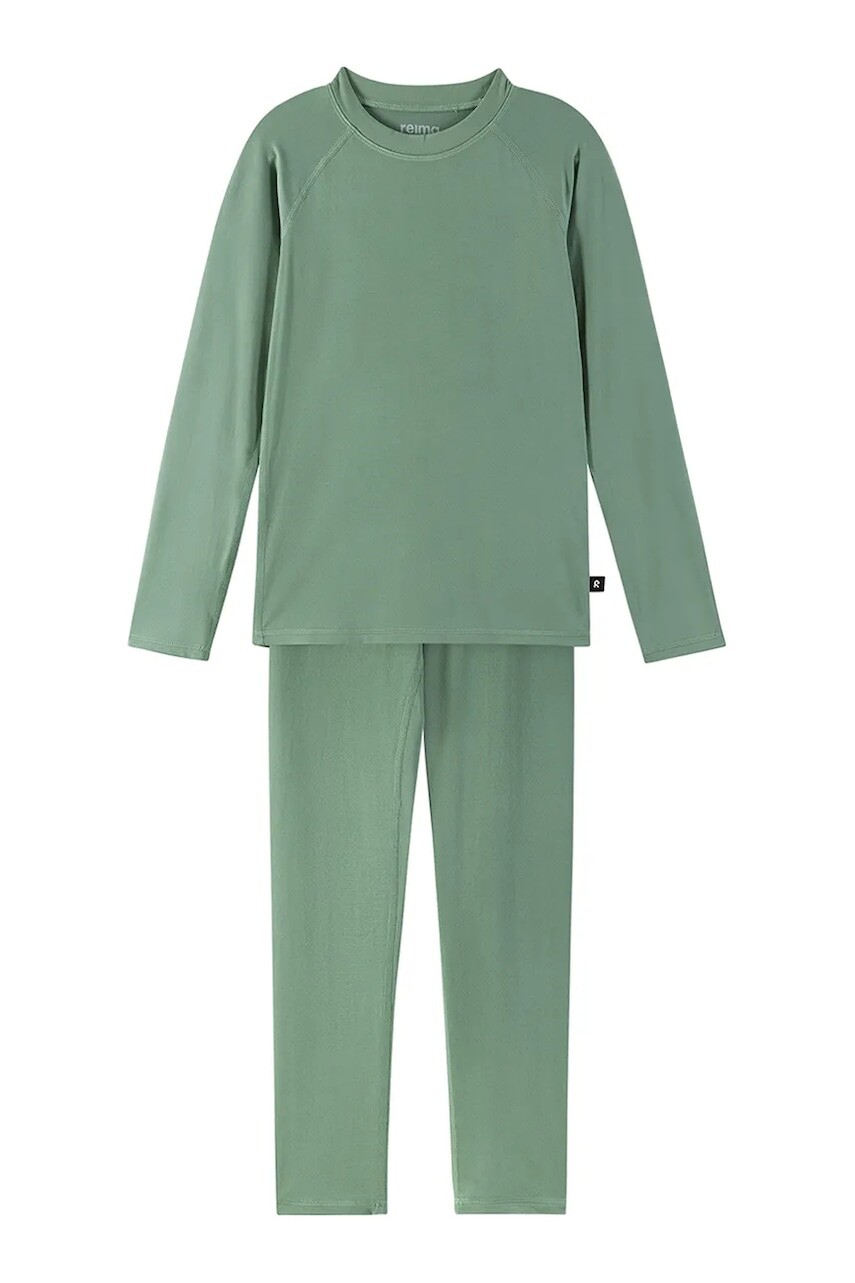 Detská funkčná spodná bielizeň Reima Sportti zelená farba, 5200034A